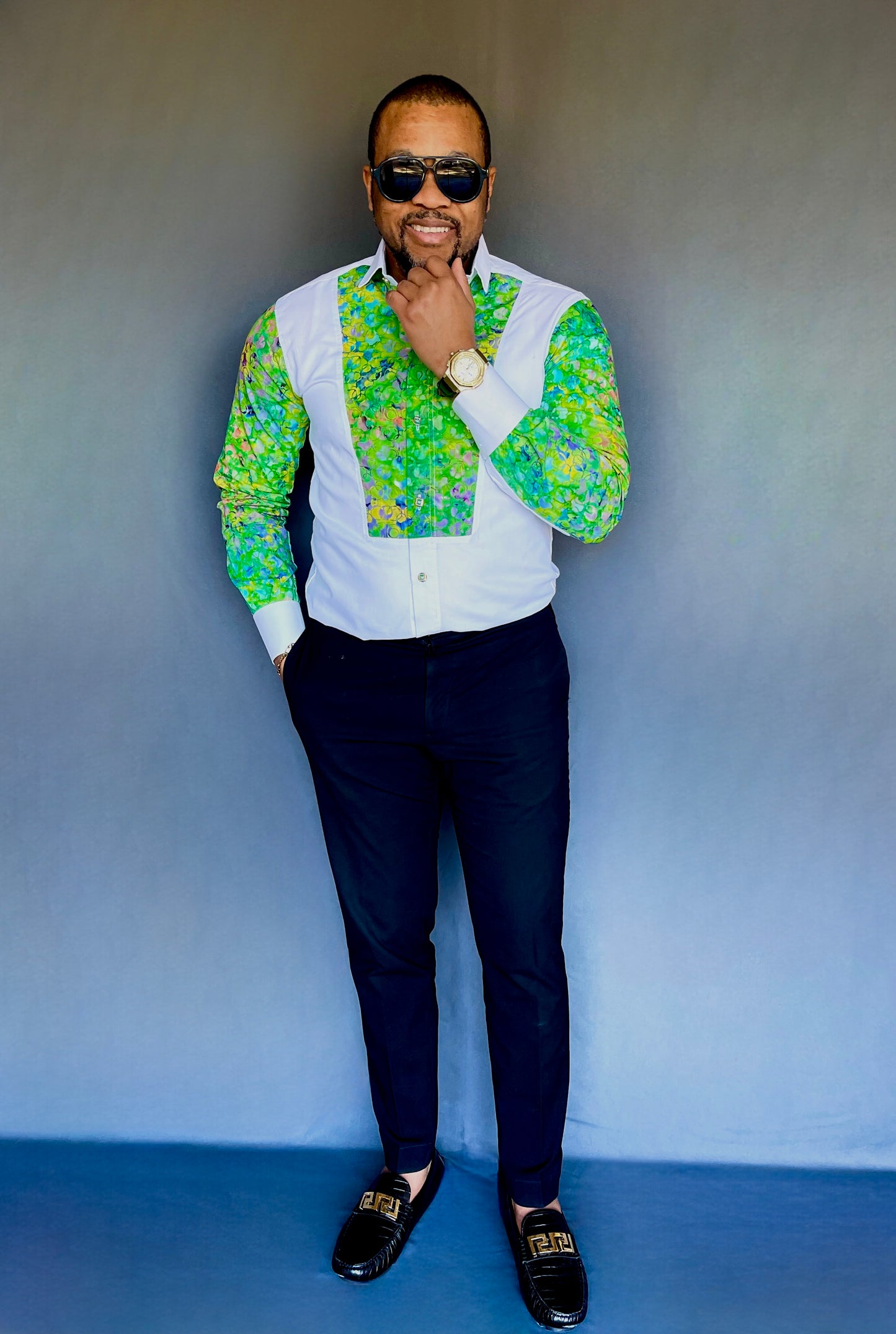 Serene Fusion Batik Shirt