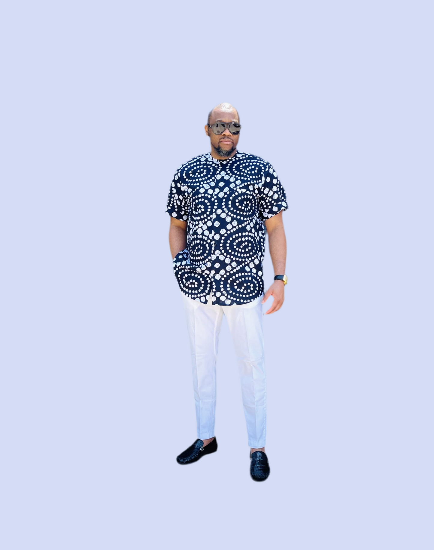 Bongo Ankara Button-Down Shirt