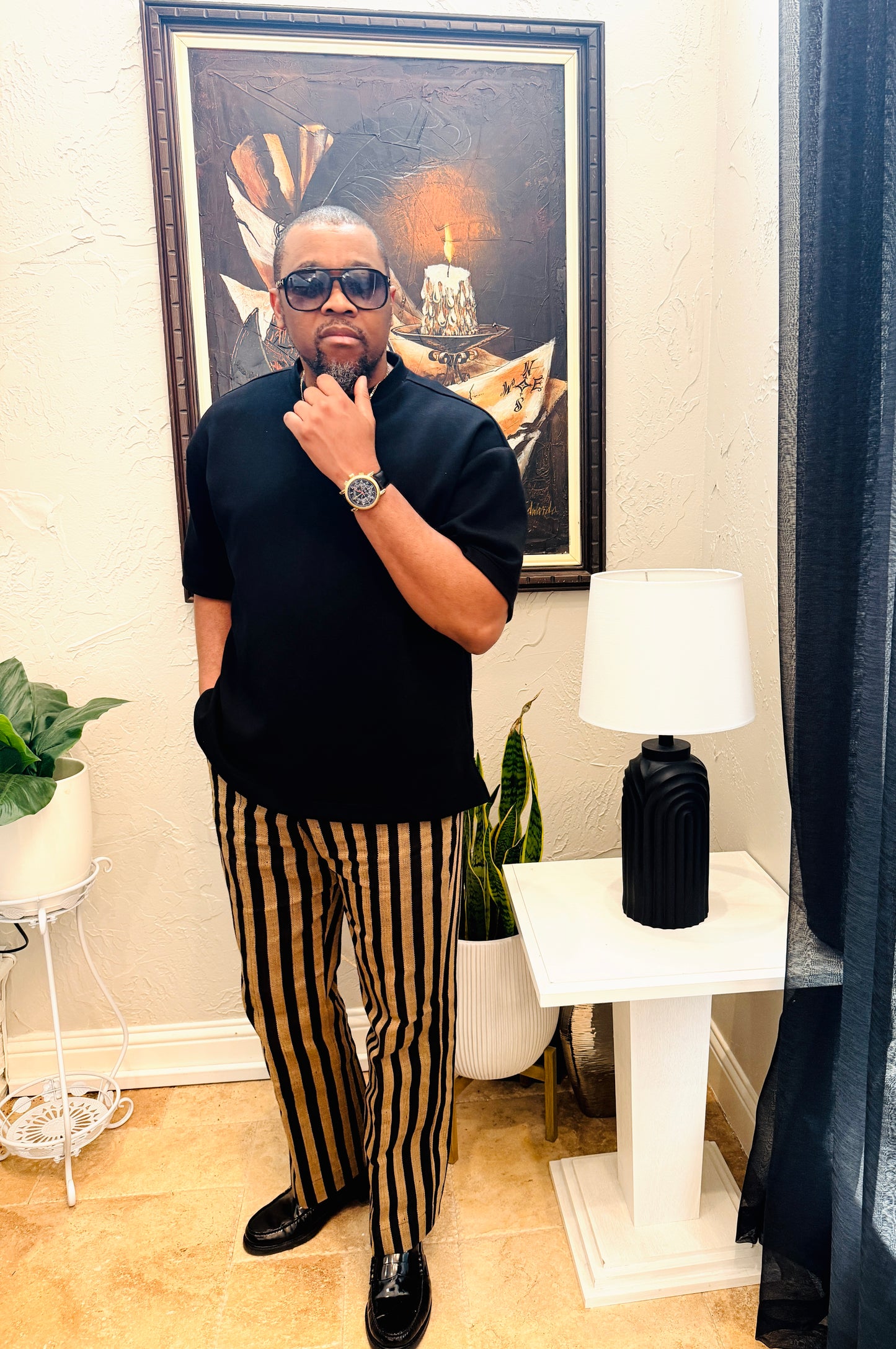 Obsidian Aso-Oke Set