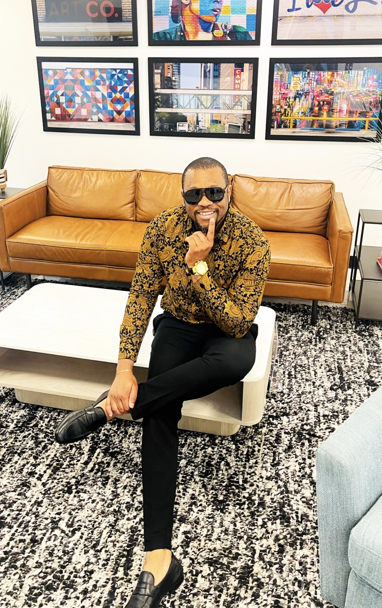 Savanna Bloom Batik Shirt